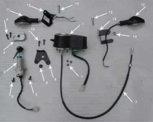 Hawk 250 Front right signal light (Please see #12 for image) - Picture 1 of 1