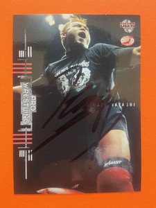 BBM Kazu Hayashi Autograph Card All Japan Pro-Wrestling autograph card 2003 A