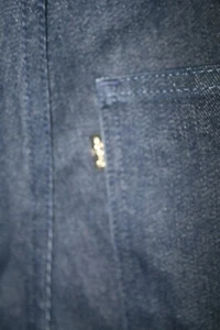 Vintage 70's LEVI LEVIS blue sta-prest blue jeans black tab W 36 L 34 zip fly - Picture 1 of 14