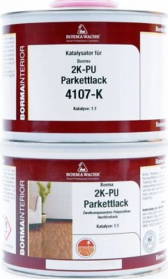 2K Parkettlack Dielenlack Holzboden Kork Treppenlack Fußbodenlack 5L - Bild 1 von 4