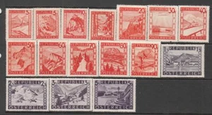 Austria - Views Issue Currency Revaluation (MH Set) 1947 (CV $259) - Picture 1 of 1