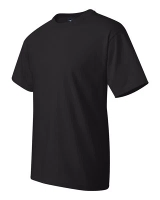 Hanes Beefy-T Cotton Plain Crew Neck Short Sleeves Adult T-Shirt 5180 - Image 1 of 4