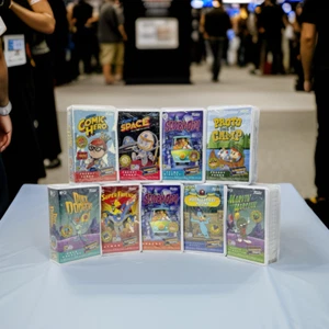 SDCC 2023 FUNKO BLOCKBUSTER REWIND-OFFICIAL CON STICKER *SEALED* LIMITED EDITION - Picture 1 of 28