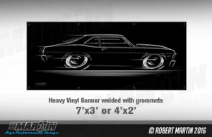 Big Banner Chevy Nova 1968 1969 1970 1971 1972 Chevrolet SS 68 69 70 71 72 Sign - Picture 1 of 24