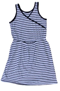 TCM Tchibo Mädchen Kleid 158/164 Sommerkleid Strandkleid Gestreift Trägerkleid - Bild 1 von 7