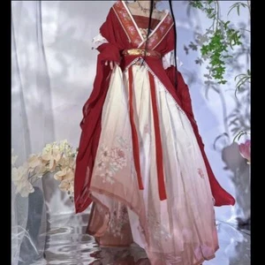 Women Ancient Chinese Traditional Hanfu Dress Set Cosplay Costume Outfit Summer - Picture 1 of 12
