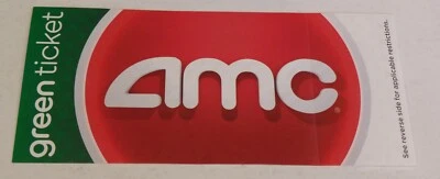 Boleto verde de películas AMC - ¡Sin caducidad! Foto 1 de 2