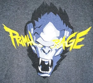 Lootcrate Overwatch Grey Graphic TShirt Size Large Good Condition Nice - Picture 1 of 4