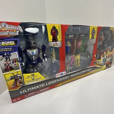 Power Rangers Super Megaforce ULTIMATE LEGENDARY MEGAZORD SET - Rex Falcon - NEW - Image 1 of 4