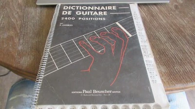 RARE F CHIERICI DICTIONNAIRE DE GUITARE 2400 POSITIONS A 55€ ACH IMM FP COMP MON - Photo 1/4