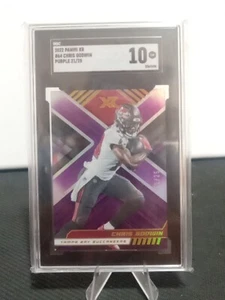 Fútbol americano Panini XR 2022 Chris Godwin púrpura Tampa Bay Buccaneers #21/25 - Imagen 1 de 3