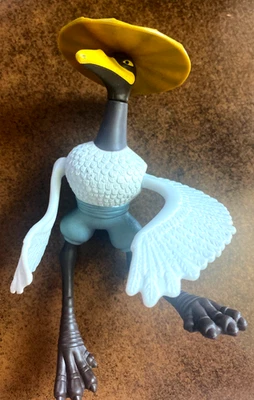 Figura de acción Master Crane Kung Fu Panda McDonalds Happy Meal Toy 2008 DreamWork Foto 1 de 4