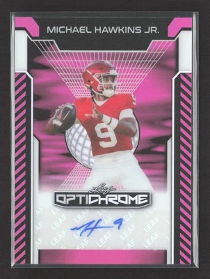 Hoja Optichrome Michael Hawkins Jr 2025 rosa automático/8 #BA-MHJ Foto 1 de 2