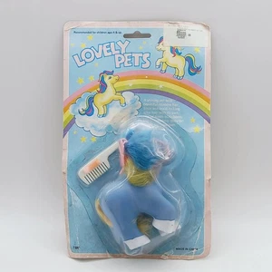 My Little Pony Lovely Pets knock off bootleg vintage new in Blister Spain 80s - Imagen 1 de 4