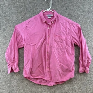 Fresh Produce Men's Button Up Size Small Pink Long Sleeve Collared - Picture 1 of 8