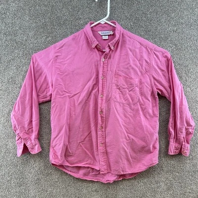 Fresh Produce Men's Button Up Size Small Pink Long Sleeve Collared - Image 1 of 4