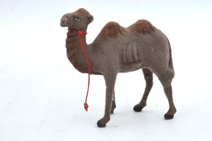 Vintage Christmas Crèche Camel, Plush, DEVINEAU Collection - Picture 1 of 2