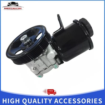 For 1995-1996 Subaru Impreza Legacy Power Steering Pump w/ Pulley & Reservoir Foto 1 de 4