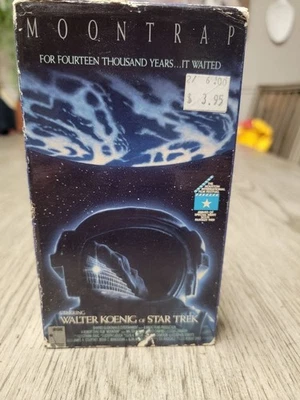 MOONTRAP VHS 1989 SGE Scifi Horror Walter Koenig Bruce Campbell *Buy2Get1Free* - Image 1 of 2
