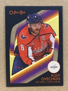 2023-24 O-Pee-Chee Retro Negro Alex Ovechkin/100 Washington Capitals - Imagen 1 de 2