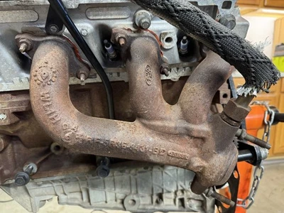 Ford Mustang 2010 4,0 colectores de escape diestro diestro par 75 k piezas originales de fábrica Foto 1 de 4