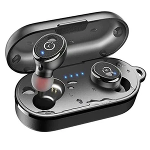 TOZO T10 True Wireless Bluetooth 5.3 słuchawki douszne, czas odtwarzania 45H, ładowanie bezprzewodowe - Zdjęcie 1 z 7