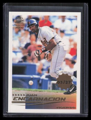 2000 Pacific Crown Collection Premiere Date 100 Juan Encarnacion 3/27 - Image 1 of 2