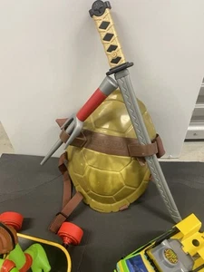 Teenage Mutant Ninja Turtles Back Shell 2013 Playmates TMNT Kids Costume Toy - Picture 1 of 1