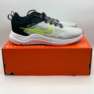 Nike Downshifter 12 Zapatos Para Hombre Talla 11 Gris Lobo Voltio Negro DD9293-011 - SIN TAPA - Imagen 1 de 10