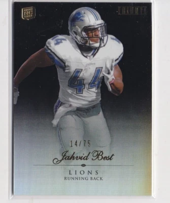 2010 Topps Tribute Black #46 Jahvid Best ROOKIE /75 - Image 1 of 2