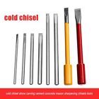 Manual Engraving Hand Tool Hardened Carbide Cement Carving Tools