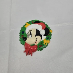 Vtg Disney 1995 Mickey Mouse Christmas Holiday Magnet Vintage - Picture 1 of 7