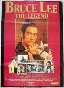 Double Poster of Bruce Lee The Legend from Karate Magazine 79 x 57cm - Picture 1 of 2