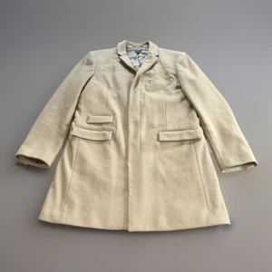 J. Crew New York NY Wool Cashmere Mayfair Topcoat Size LT Designer City Modern - Picture 1 of 17