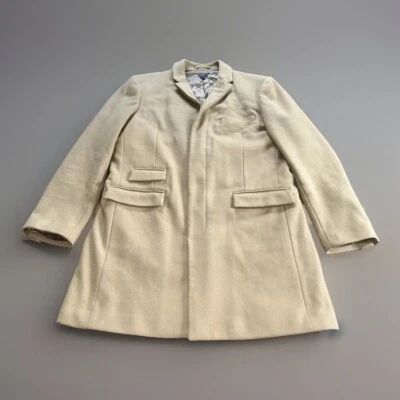 J. Crew New York NY Wool Cashmere Mayfair Topcoat Size LT Designer City Modern - Image 1 of 4