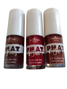 Italia Deluxe P.H.A.T. n' Juicy Lip Glow Oil - Lip Gloss Lot Of 3 - Picture 1 of 2