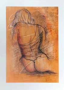 Fine Art Print Warum? Frau Akt Künstler Heidi Bresinsky - Bild 1 von 1