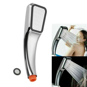 Powerful High Pressure Shower Head 300 Holes Handset Heads Bath Saving Water - Picture 1 of 11