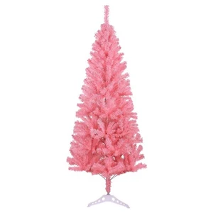 Fawyn 550 Zweige rosa Weihnachtsbaum für Heimdekoration, 6 Fuß faltbar Artificia - Bild 1 von 7