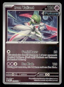 Iron Valiant SV05: Temporal Forces #079/162 Uncommon Reverse Holo Pokemon LP - Picture 1 of 2