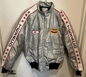 Vintage Texaco Havoline Jacket By California 1980s Satin Size XL Rare - Picture 1 of 8