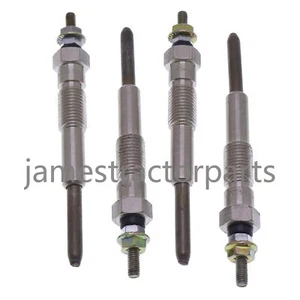 600-815-1340 4X 12V Glow Plug For Komatsu 4D94-2F 4D94-2E 4D94-2D 6008151340 - Picture 1 of 3