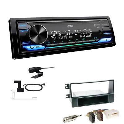 JVC Digital Autoradio DAB+ Bluetooth für Lancia Musa 2004-2012 anthrazit - Bild 1 von 4