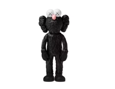Figura complementaria Kaws BFF 2017 edición negra juguete Medicom Foto 1 de 4