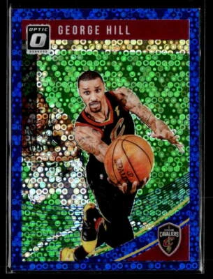 Donruss Optic #108 2018 George Hill FB azul/50 casi como nuevo Foto 1 de 2