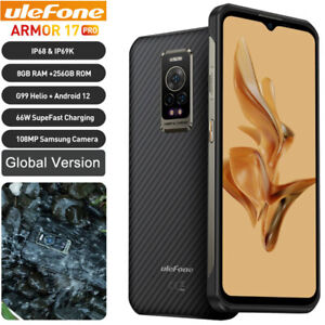 Ulefone Armor 17 Pro 4G LTE Rugged Phone Waterproof Night Vision Mobile 8+256GB