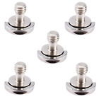 1/4" D-Ring Camera Tripod Quick Release Plate Camera Screws-Wholesale Pack of 5