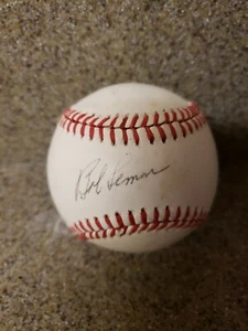 💥HOF💥BOB⚾️LIMÓN💥LANZADOR💥MANAGER💥(FALLECIDO)FIRMADO🌟BALL🌟WITH🌟LOA🌟 - Imagen 1 de 8
