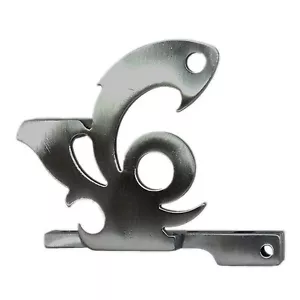 1PC PLAIN IRON TATTOO MACHINE FRAME PARTS US 8-32 THREAD FIT FOR 1.25 INCH COIL - Picture 1 of 6