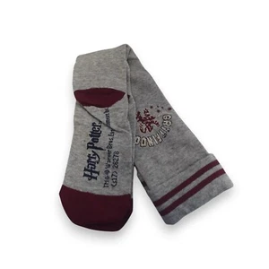 Harry Potter Gryffindor Crew Socken Unisex grau & weinrot Hausmotiv Socken - Bild 1 von 10